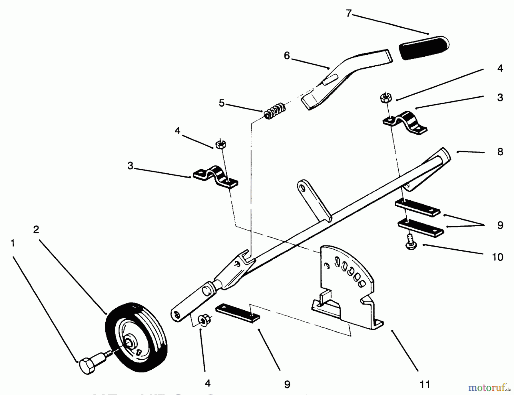 Toro Neu Mowers, Deck Assembly Only 78305 - Toro 36