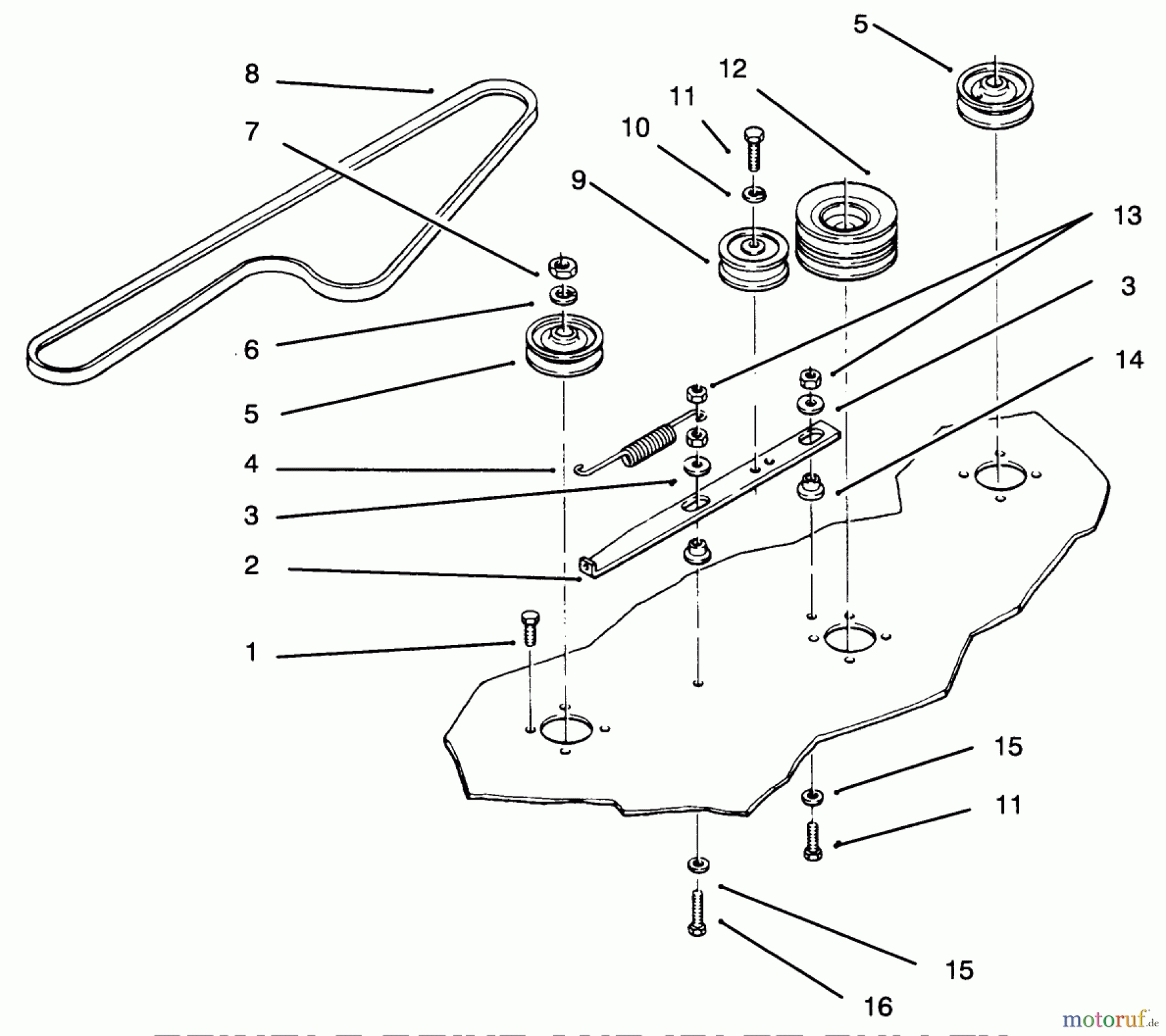  Toro Neu Mowers, Deck Assembly Only 78305 - Toro 36