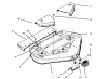 Toro 78305 - 36" Rear Discharge Mower, 1997 (7900001-7999999) Ersatzteile DECK, BELT COVERS AND DEFLECTOR