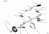 Toro 78305 - 36" Rear Discharge Mower, 1997 (7900001-7999999) Ersatzteile HEIGHT OF CUT ADJUSTMENT LEVER