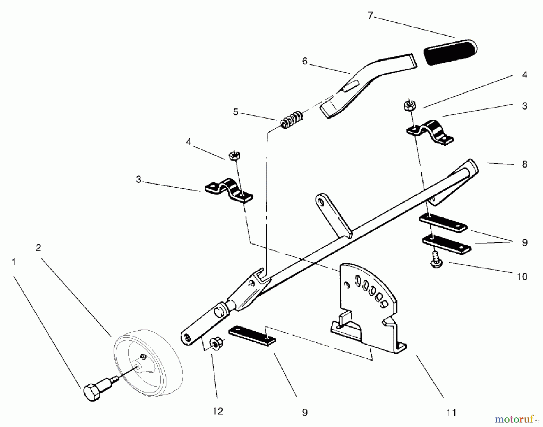 Toro Neu Mowers, Deck Assembly Only 78305 - Toro 36