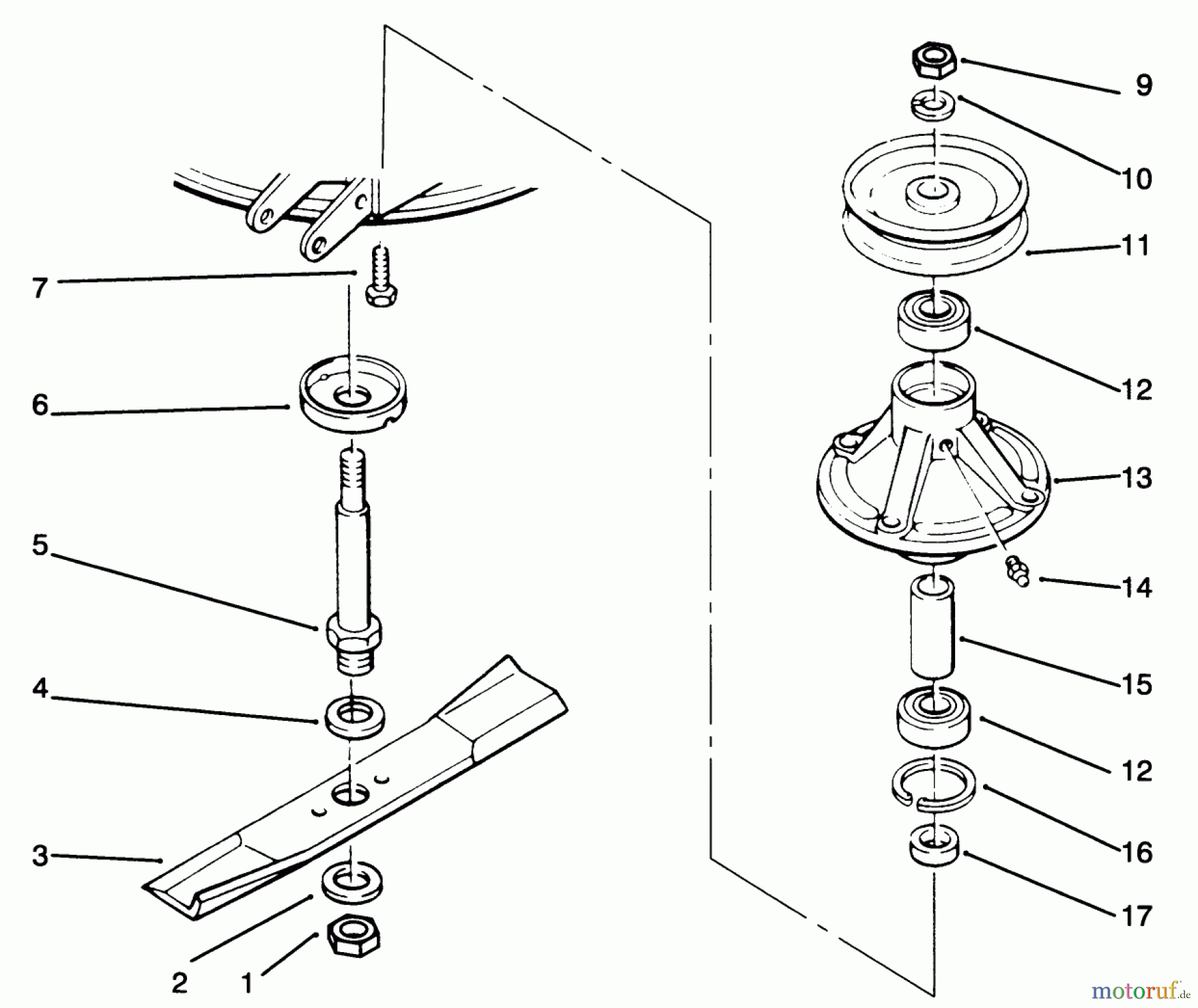Toro Neu Mowers, Deck Assembly Only 78315 - Toro 37