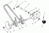 Toro 78315 - 37" Side Discharge Mower, 1995 (5900001-5999999) Ersatzteile DECK DRIVE BELT ATTACHMENT