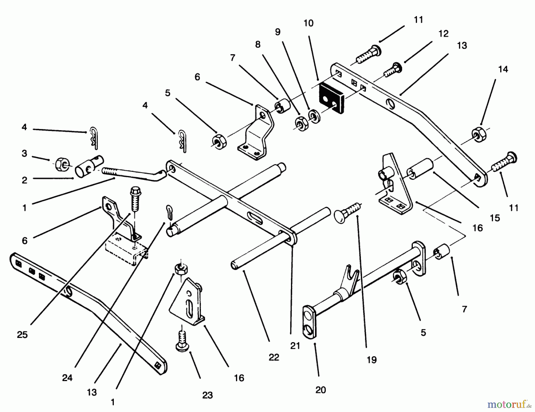 Toro Neu Mowers, Deck Assembly Only 78315 - Toro 37