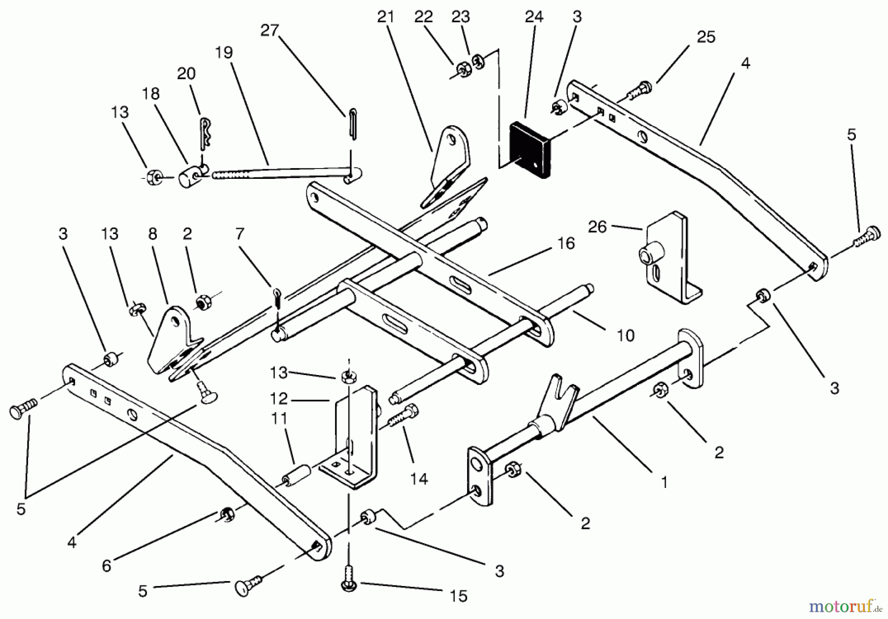  Toro Neu Mowers, Deck Assembly Only 78345 - Toro 42