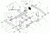 Toro 78345 - 42" Side Discharge Mower, 300 Series GT Classic Tractors, 2011 (311000001-311999999) Ersatzteile LIFT ASSEMBLY