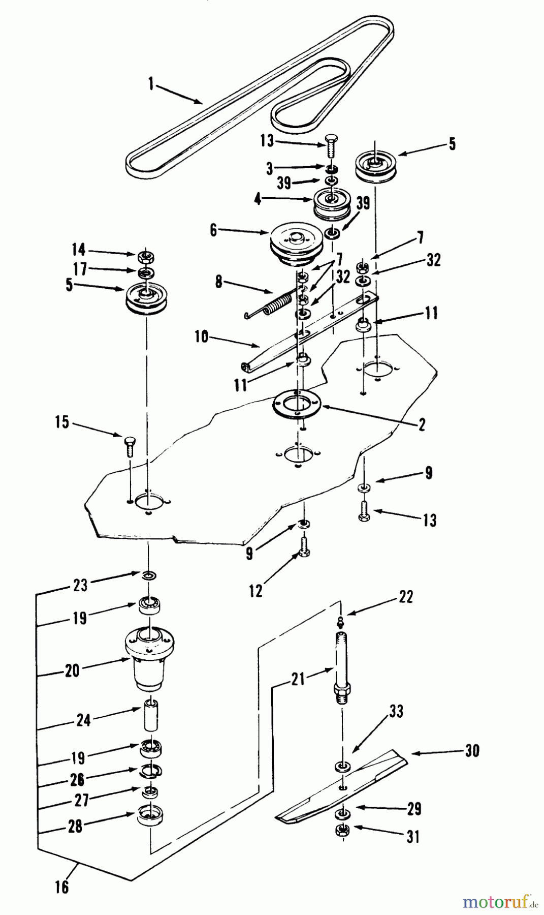Toro Neu Mowers, Deck Assembly Only 78346 - Toro 42