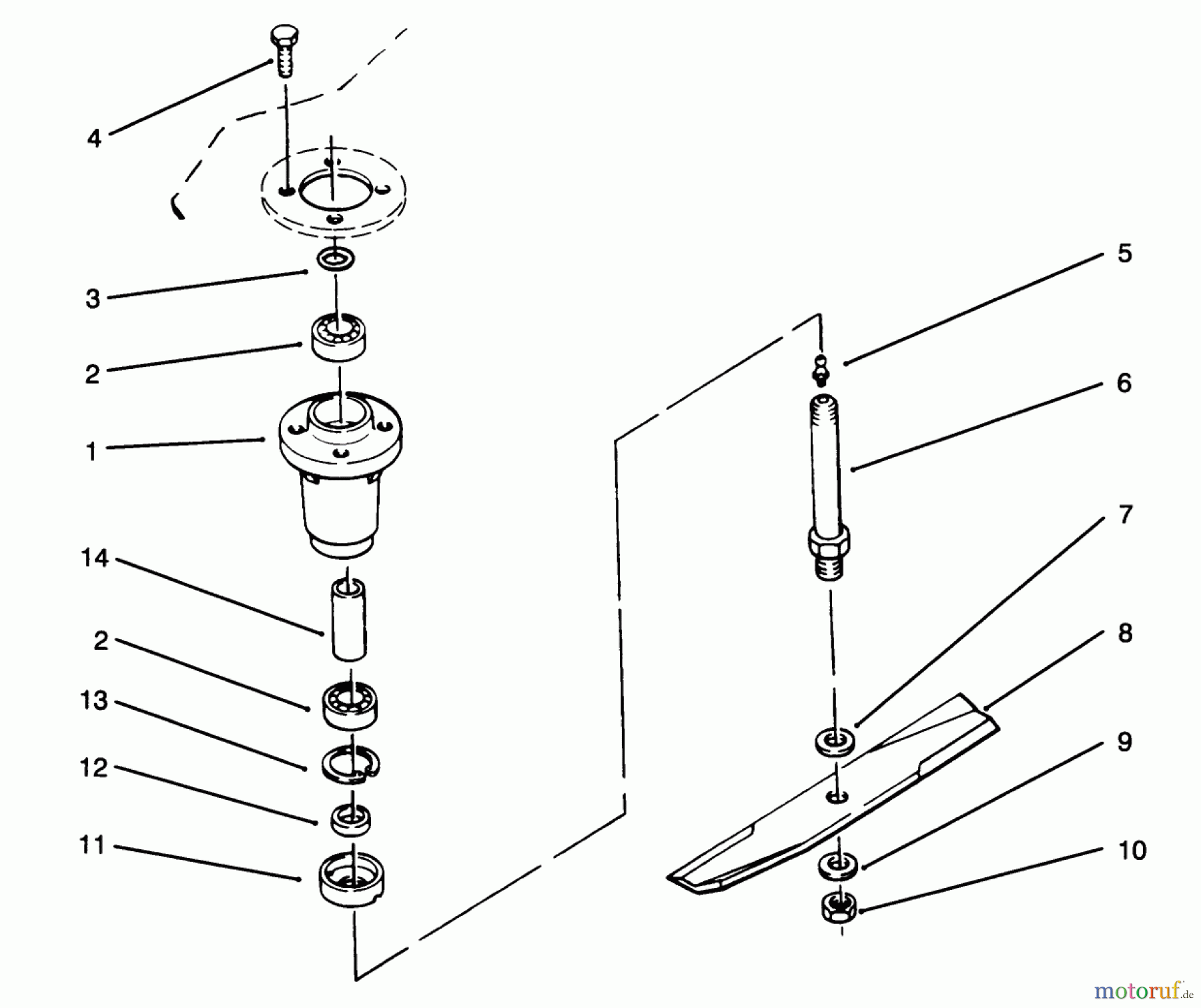 Toro Neu Mowers, Deck Assembly Only 78350 - Toro 42