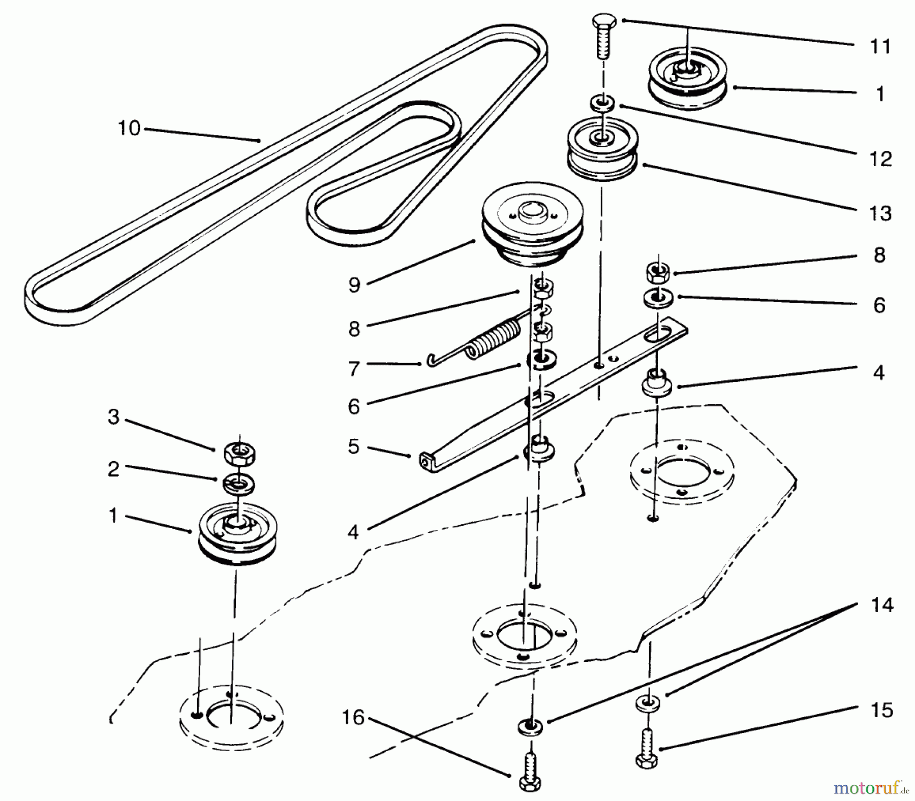 Toro Neu Mowers, Deck Assembly Only 78350 - Toro 42