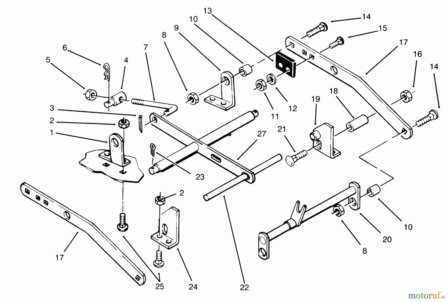Toro Neu Mowers, Deck Assembly Only 78350 - Toro 42