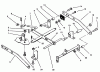 Toro 78351 - 42" Rear Discharge, Low Cut Mower, 1995 (5900001-5999999) Ersatzteile SUSPENSION ASSEMBLY