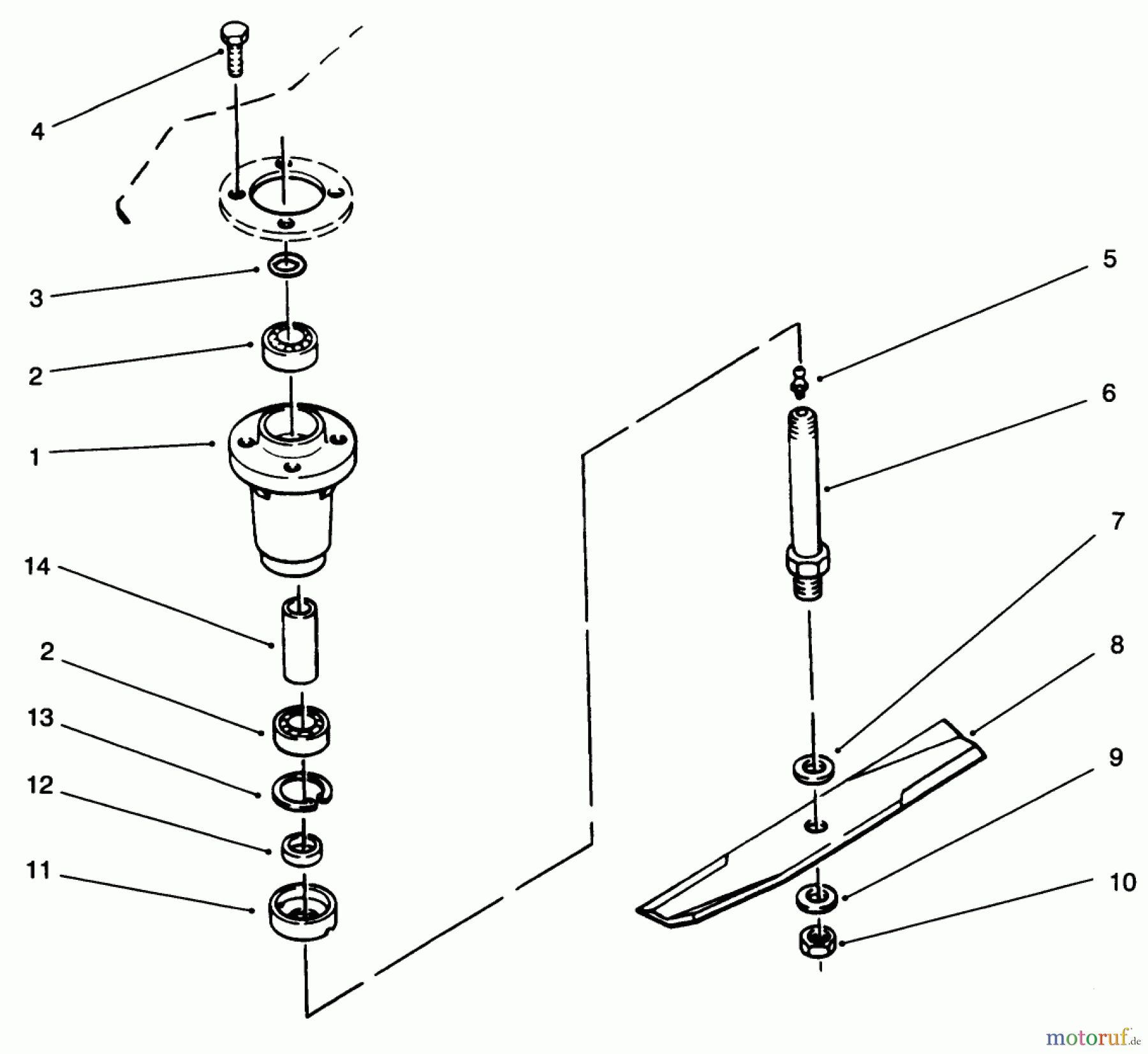 Toro Neu Mowers, Deck Assembly Only 78352 - Toro 42