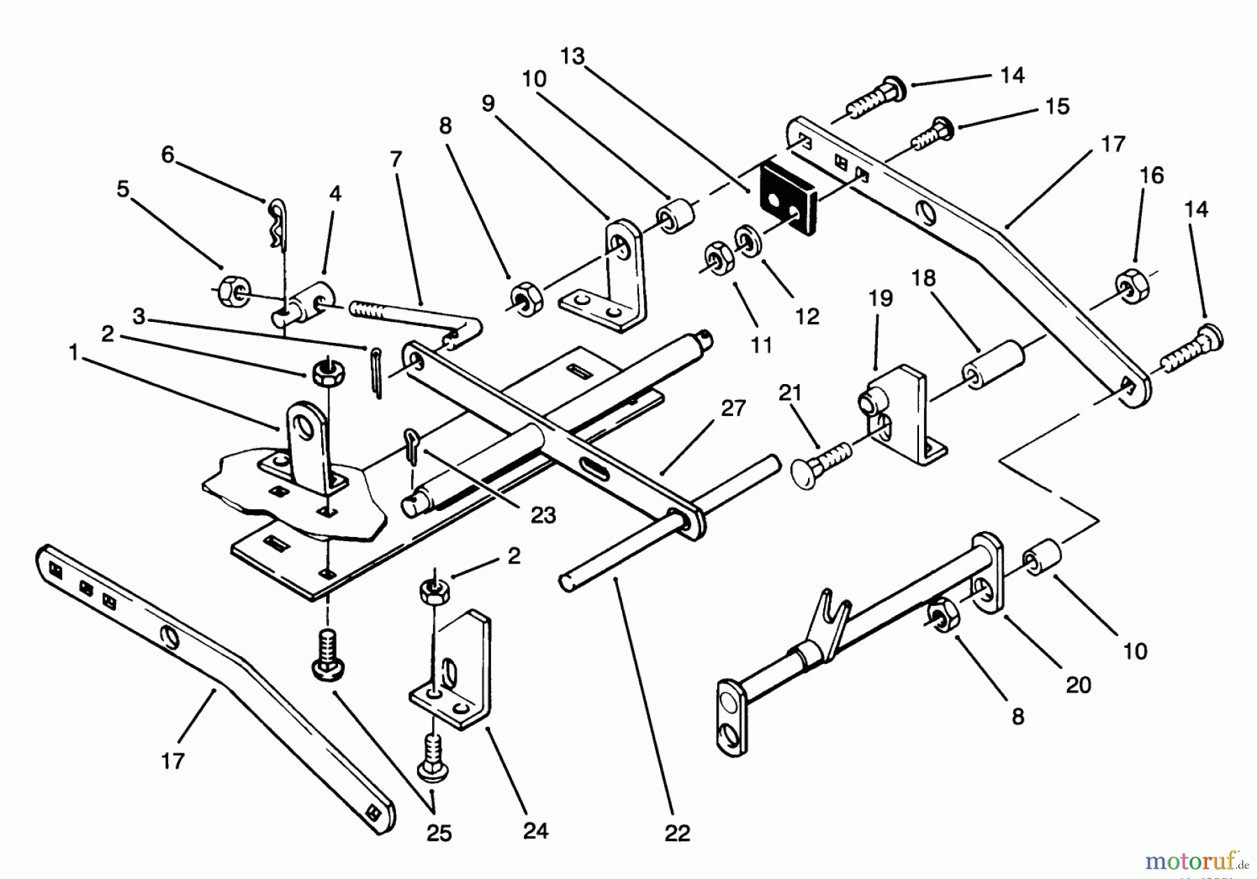 Toro Neu Mowers, Deck Assembly Only 78355 - Toro 42
