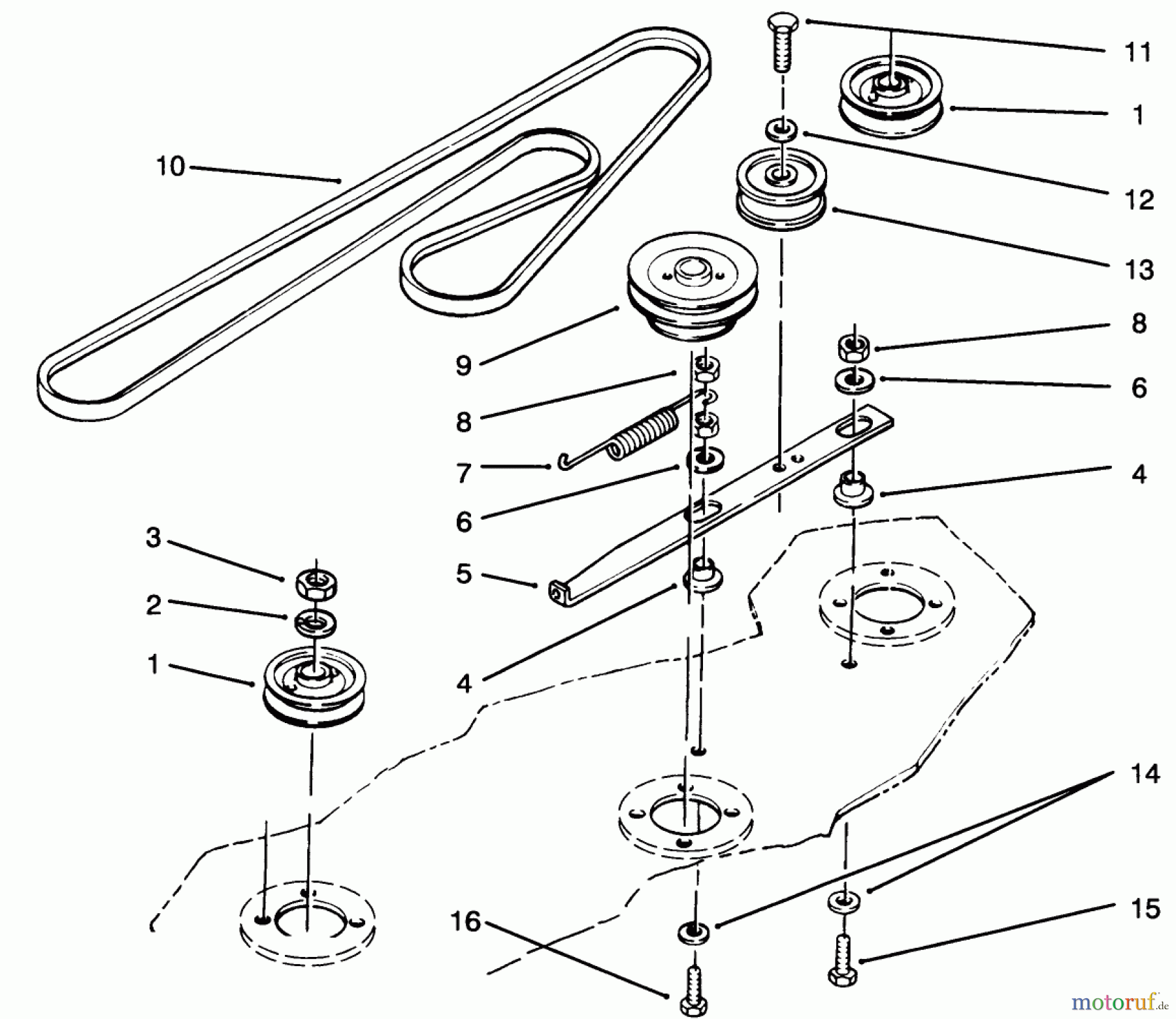 Toro Neu Mowers, Deck Assembly Only 78355 - Toro 42