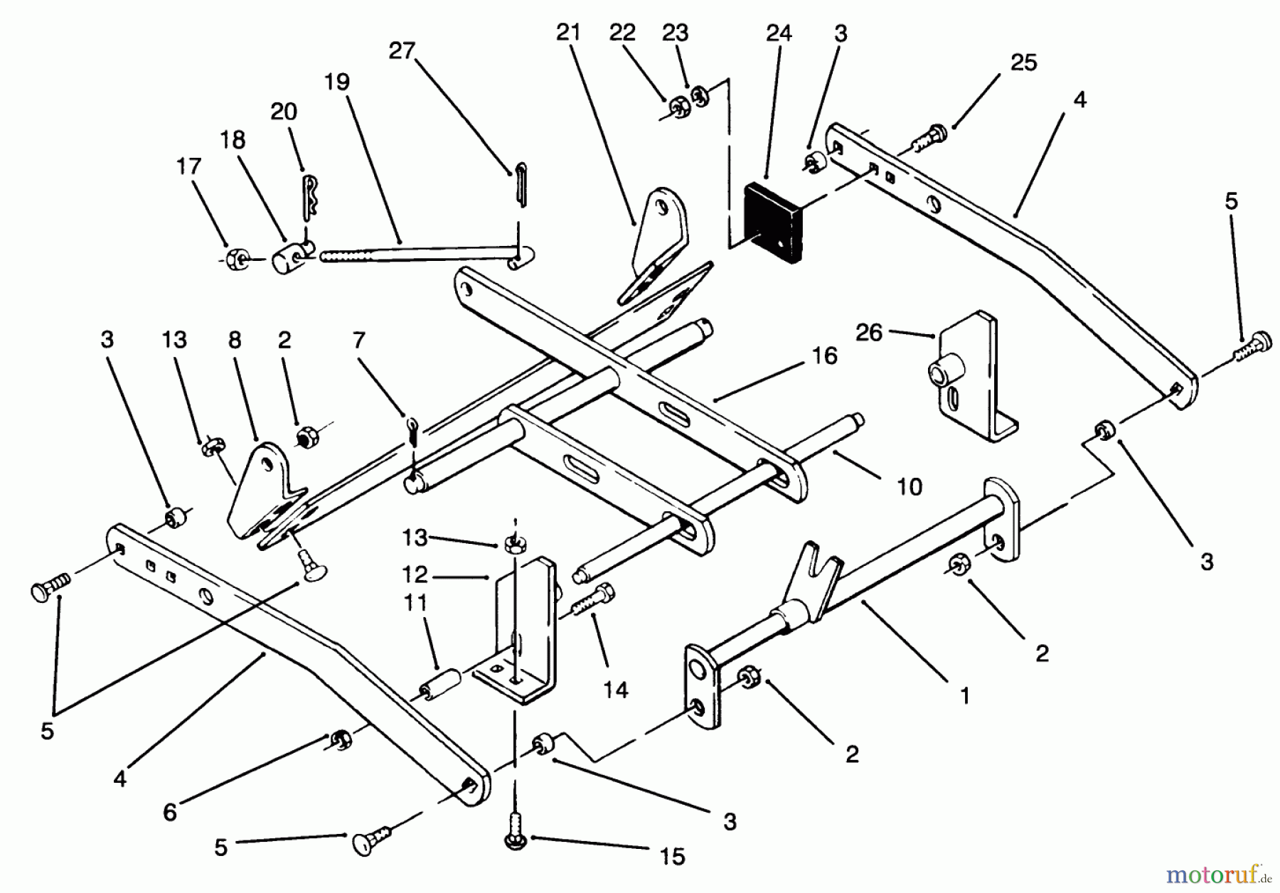  Toro Neu Mowers, Deck Assembly Only 78360 - Toro 48
