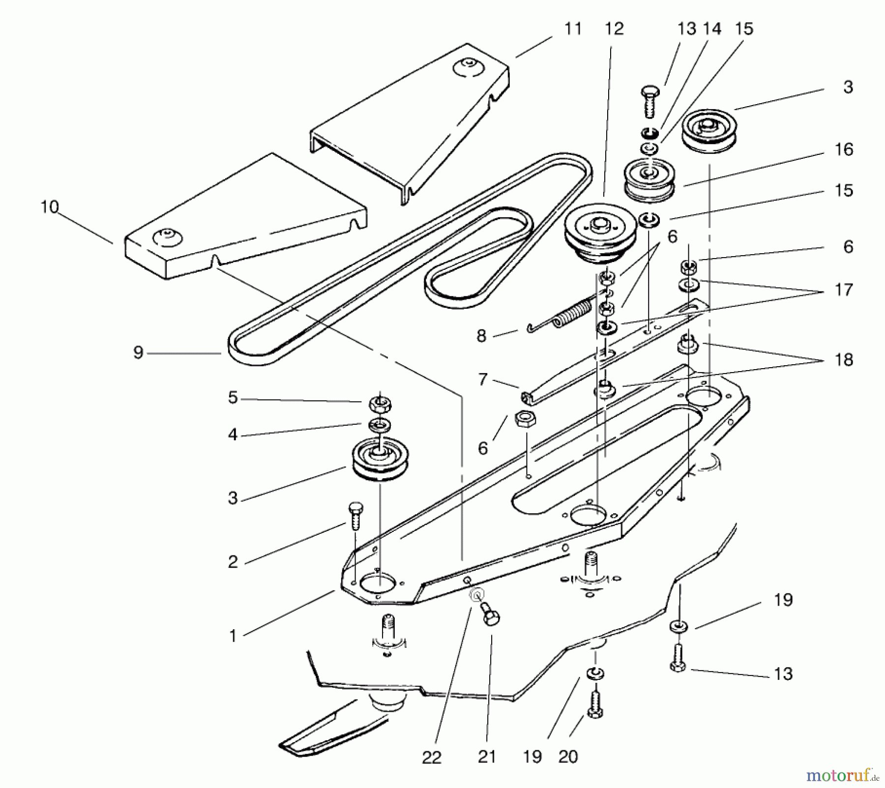  Toro Neu Mowers, Deck Assembly Only 78360 - Toro 48