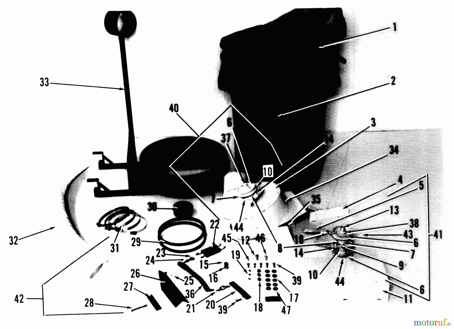 Toro Neu Accessories, Mower 07-07BZ02 - Toro 50