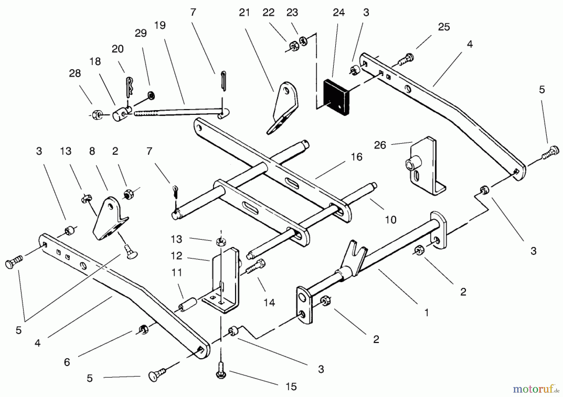  Toro Neu Mowers, Deck Assembly Only 78361 - Toro 48
