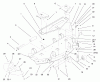 Toro 78364 - 48" Recycler Mower, 5xi Garden Tractors, 1998 (8900001-8999999) Ersatzteile REINFORCEMENT PLATE ASSEMBLY