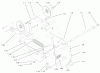 Toro 78363 - 48" Side Discharge Mower, 5xi Garden Tractors, 2004 (240000001-240999999) Ersatzteile PULLEY BOX ASSEMBLY