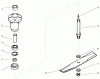 Toro 78365 - 48" Recycler Cutting Unit, 300 Series GT Classic Tractors, 1997 (7900001-7999999) Ersatzteile SPINDLE ASSEMBLY