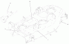 Toro 78452 - 52" Side Discharge Mower, 5xi Garden Tractors, 1999 (9900001-9999999) Ersatzteile DECAL ASSEMBLY