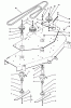Toro 78390 - 60" Side Discharge Mower, 1994 (4900001-4999999) Ersatzteile SPINDLE & IDLER ASSEMBLY