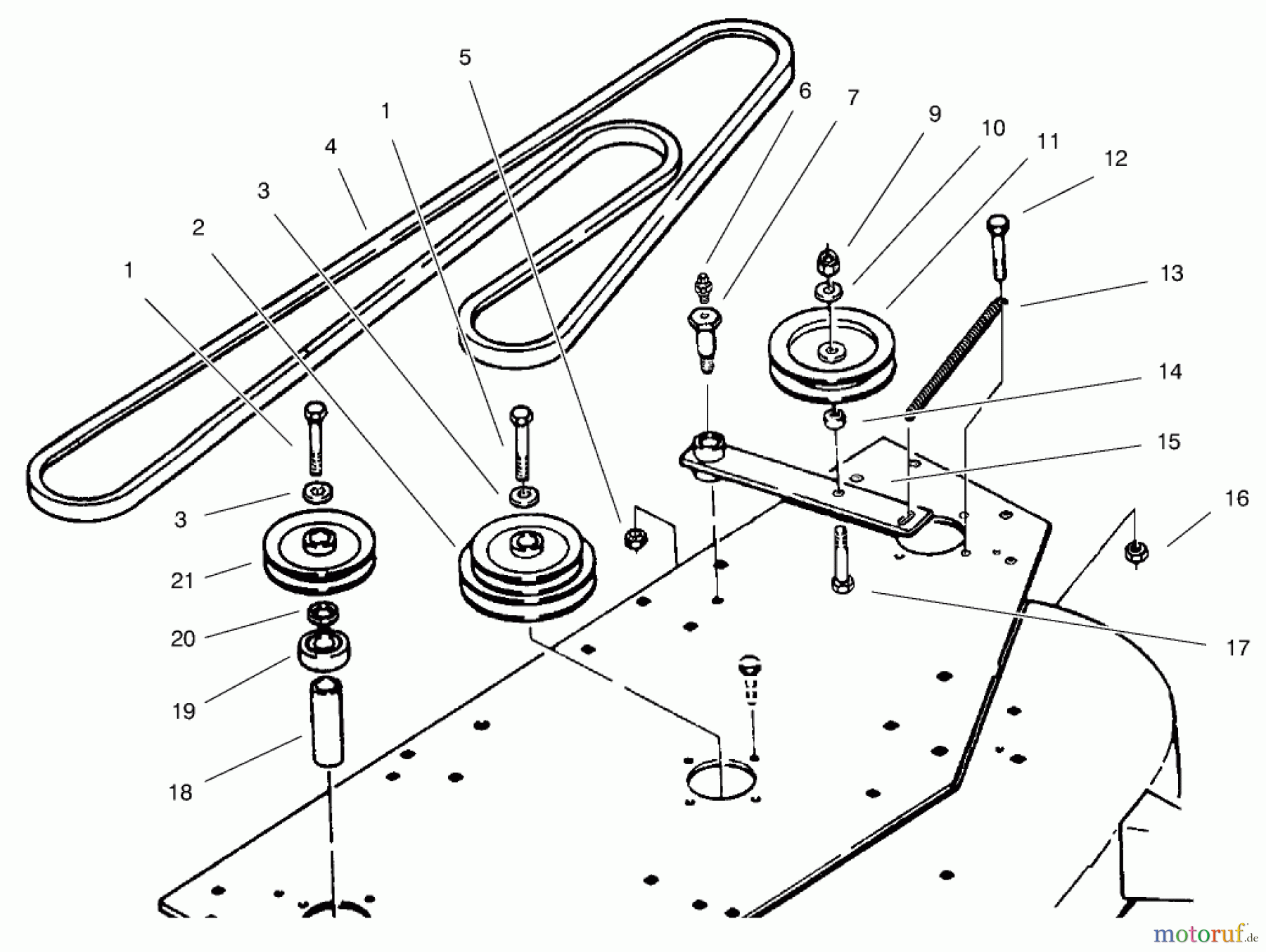 Toro Neu Mowers, Deck Assembly Only 78390 - Toro 60
