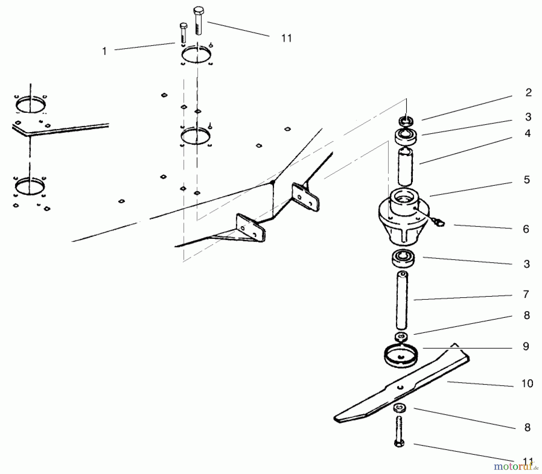 Toro Neu Mowers, Deck Assembly Only 78390 - Toro 60