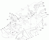 Toro 78395 - 60" Side Discharge Mower, 5xi Garden Tractor, 1999 (9900001-9999999) Ersatzteile REINFORCEMENT PLATE ASSEMBLY