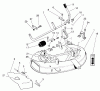 Toro 78410 - 38" Recycler Mower, 1993 (39000001-39999999) Ersatzteile DECK ASSEMBLY