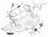 Toro 78420 - 42" Rear Discharge Mower, 1993 (39000001-39999999) Ersatzteile DECK ASSEMBLY