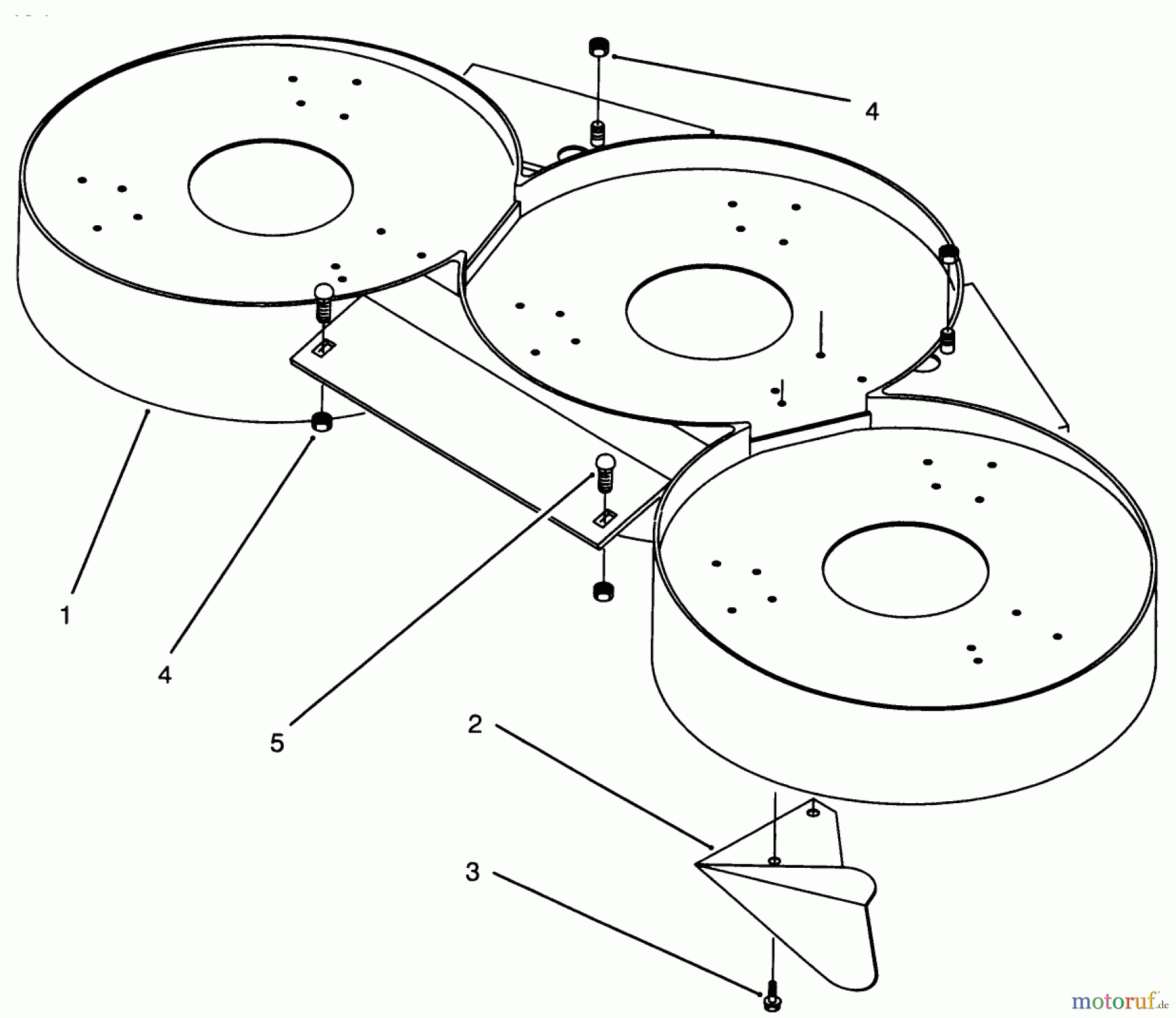 Toro Neu Mowers, Deck Assembly Only 78425 - Toro 42