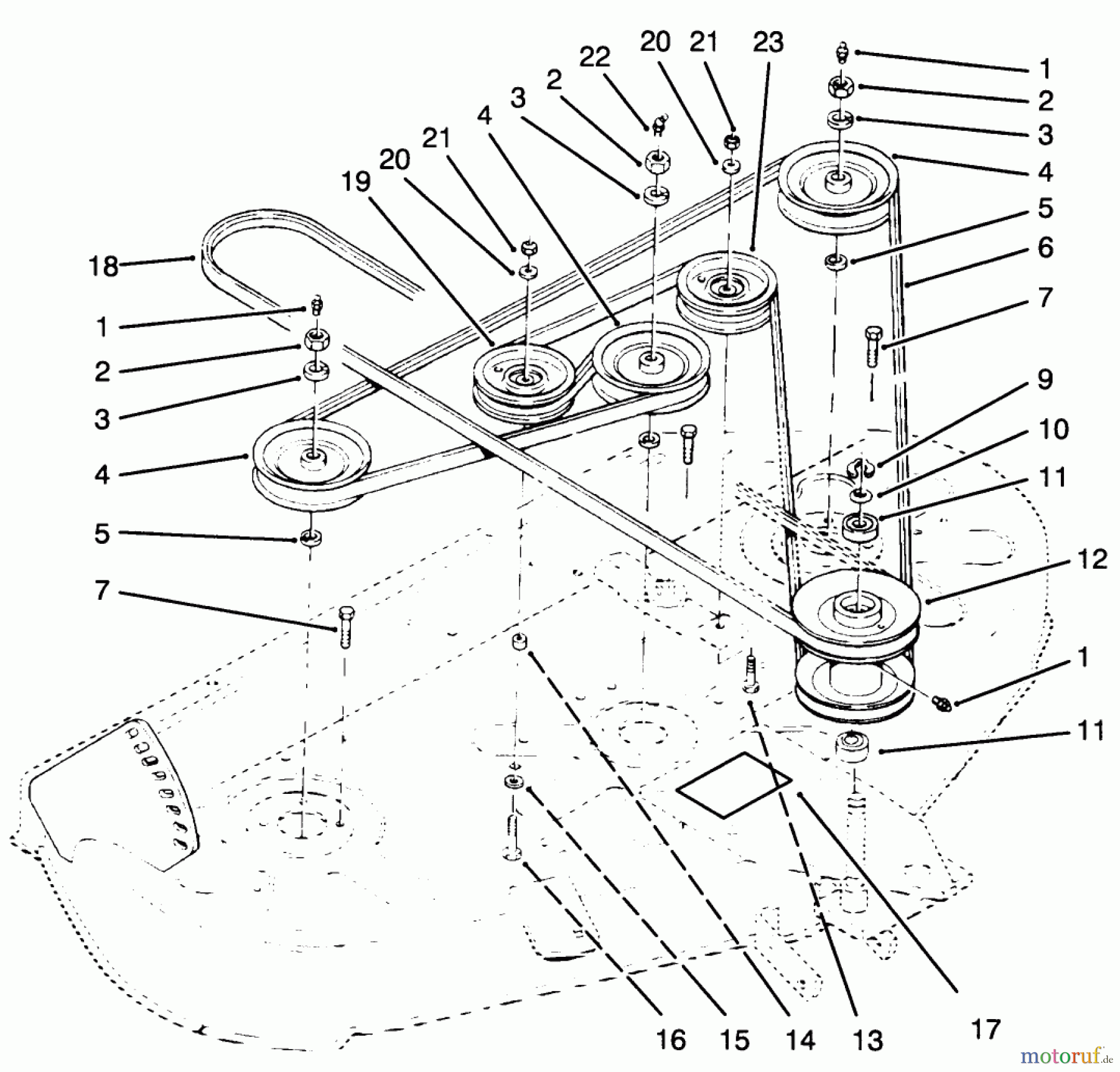  Toro Neu Mowers, Deck Assembly Only 78425 - Toro 42