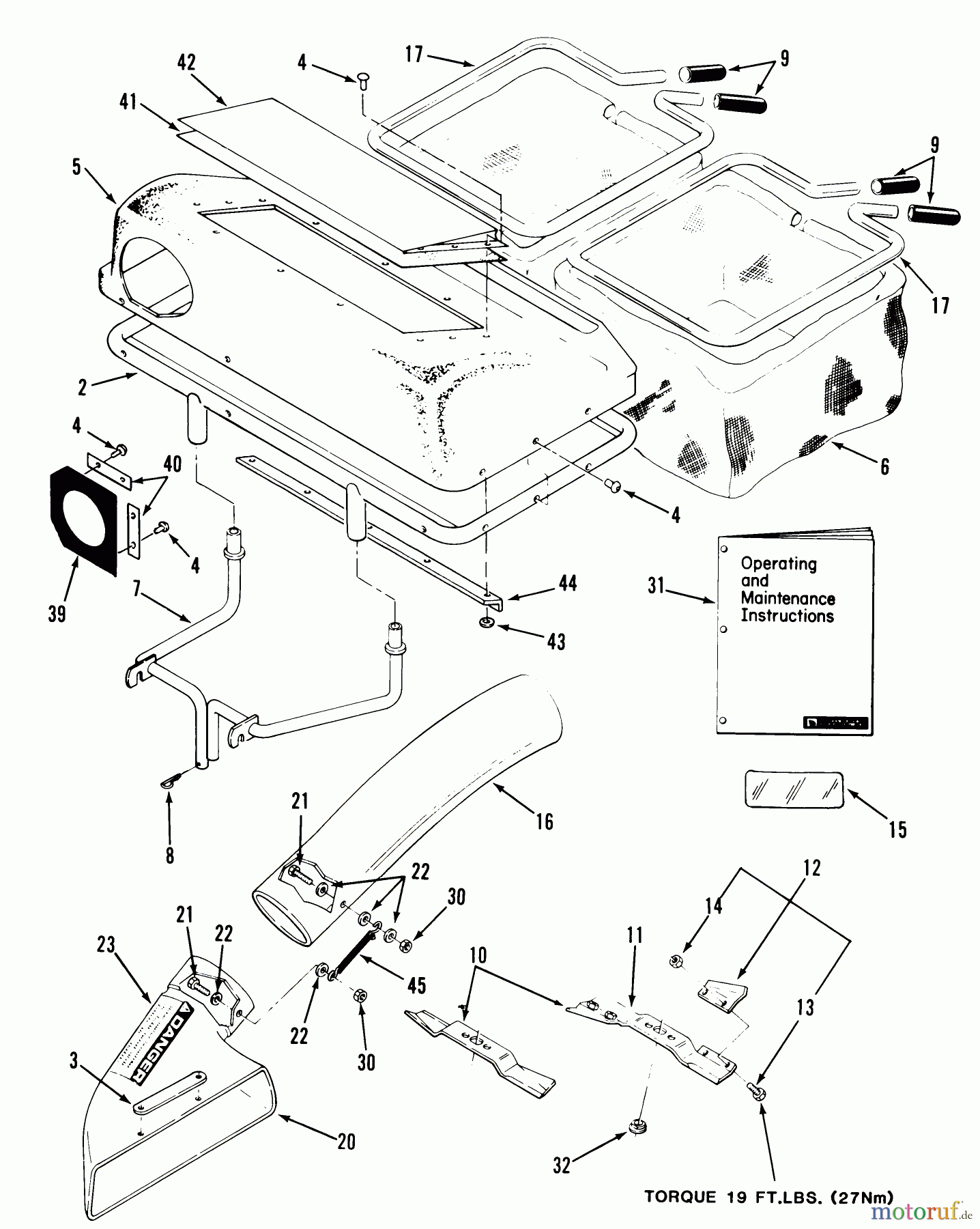 Toro Neu Accessories, Mower 37-07BR01 - Toro 30
