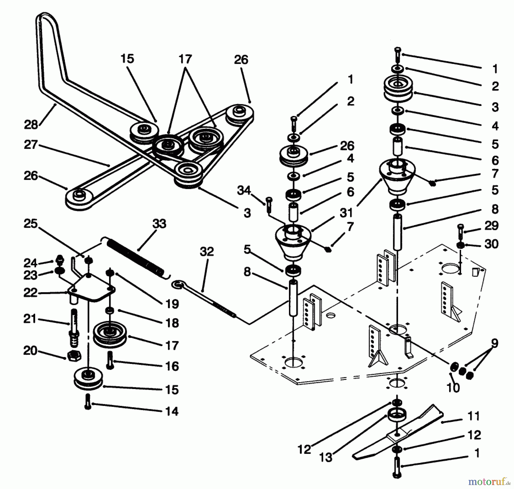  Toro Neu Mowers, Deck Assembly Only 78475 - Toro 60