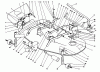 Toro 78460 - 52" Side Discharge Mower, 1995 (590001-599999) Ersatzteile DECK & LIFT ASSEMBLY