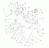 Toro 79108 - 44" Recycler Mower, XL Series Lawn Tractors, 1997 (7900001-7999999) Ersatzteile BAFFLE & COVER ASSEMBLY