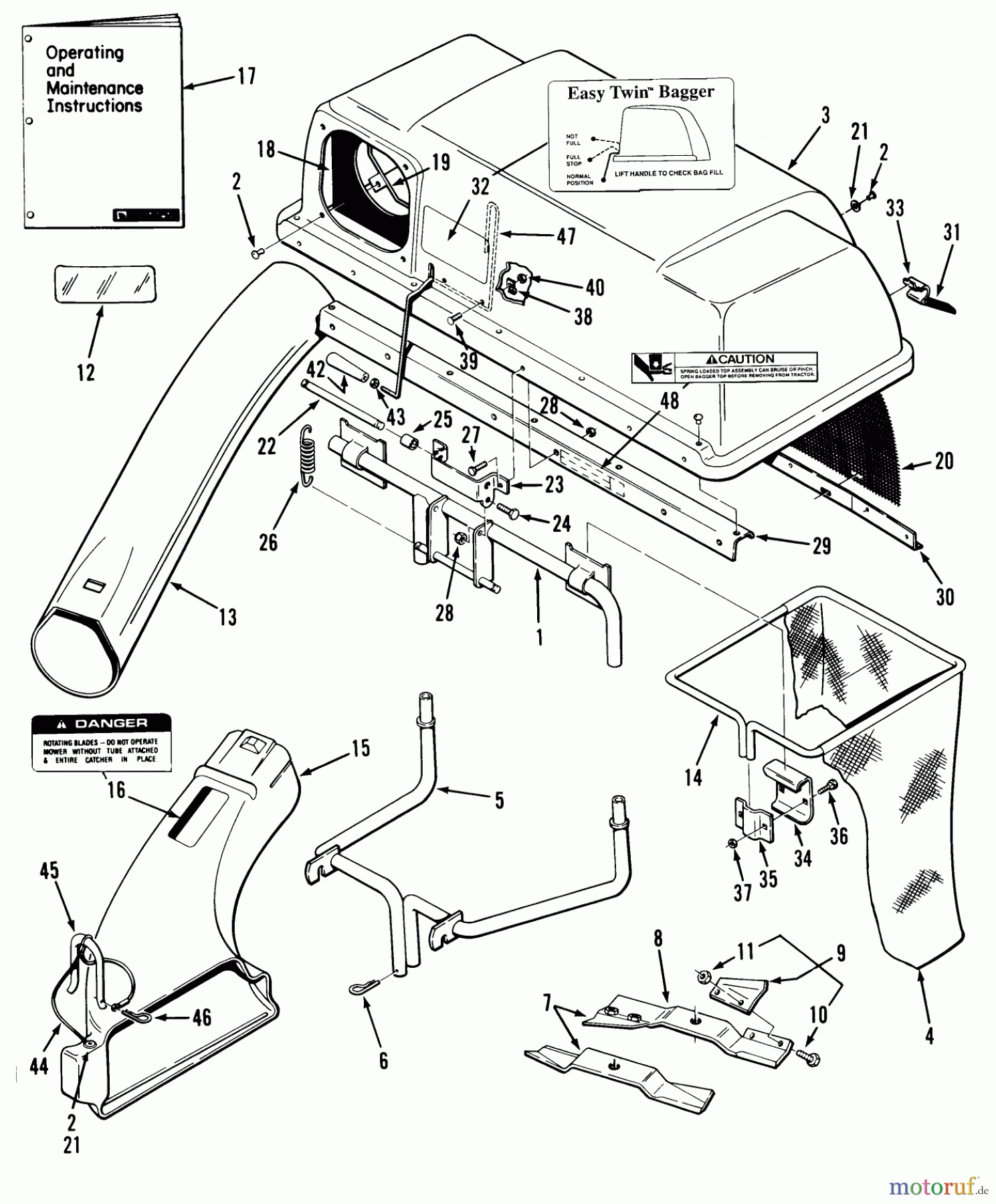 Toro Neu Accessories, Mower 07-08BL01 - Toro 30