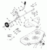 Toro 95-60XS01 - 60" Side Discharge Mower, 1980 Ersatzteile REAR DISCHARGE MOWER-42 IN. (107 CM) (VEHICLE IDENTIFICATION NUMBER 95-42MR02) #1