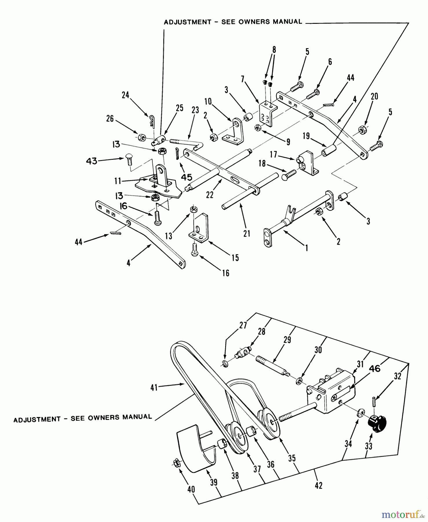 Toro Neu Mowers, Deck Assembly Only D5-36MR01 - Toro 36