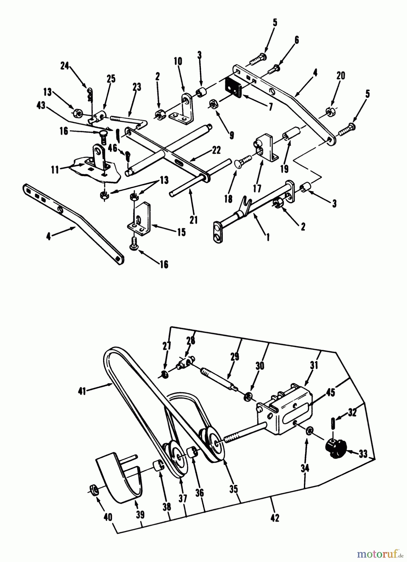 Toro Neu Mowers, Deck Assembly Only D5-42MR01 - Toro 42