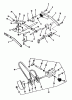 Toro D5-42MR01 - 42" Rear Discharge Mower, 1992 (2000001-2999999) Ersatzteile BRACKETS AND IDLER SUPPORT ASSEMBLY