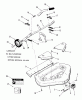 Toro E5-36MR01 - 36" Rear Discharge Mower, 1988 Ersatzteile REAR DISCHARGE MOWER-36 IN. (92 CM) VEHICLE IDENTIFICATION NUMBER E5-36MR01 #1