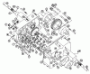 Toro L-106 - L-106 Tractor, 1966 Ersatzteile TRANSMISSION PARTS LIST