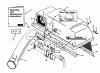Toro 07-38BS01 - 38" Easy Twin Rear Bagger, 1991 (1000001-1999999) Ersatzteile COVER & CHUTE ASSEMBLY