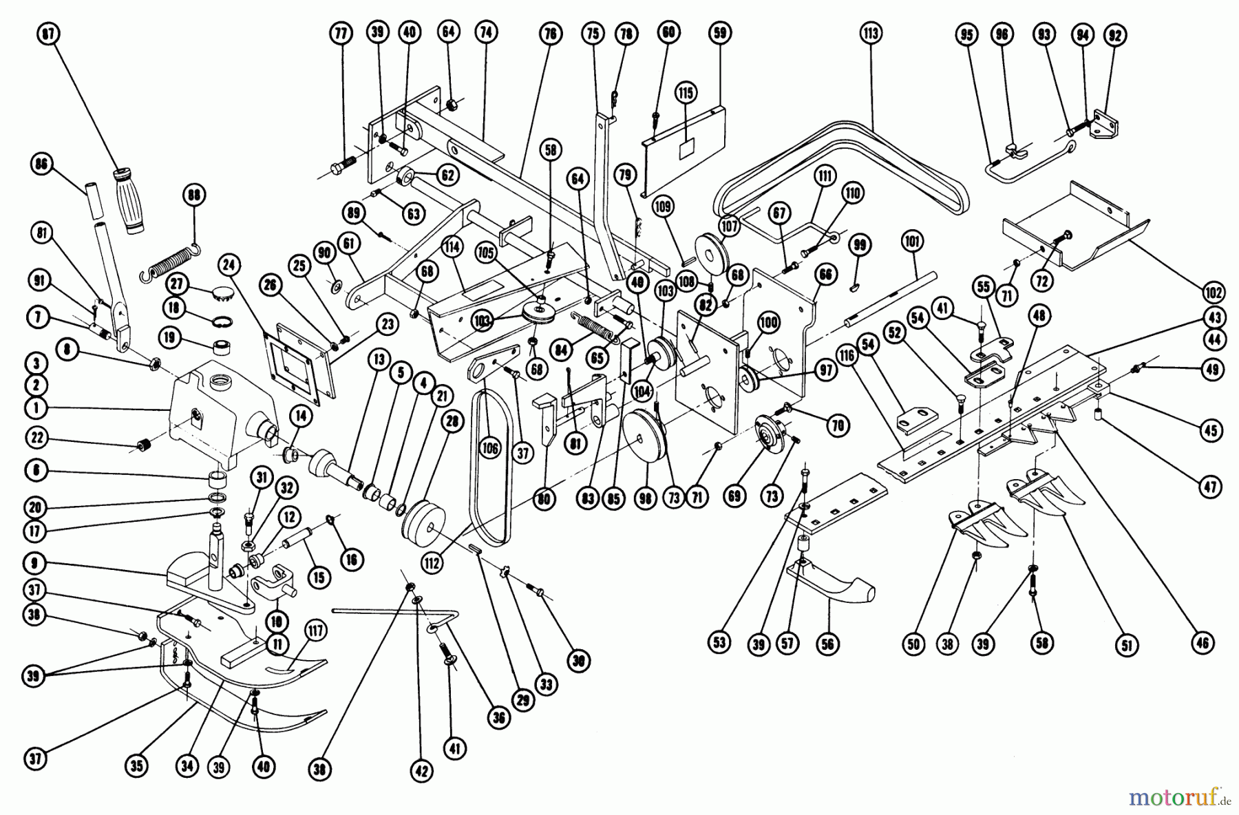 Toro Neu Mowers, Deck Assembly Only SMS-505 - Toro 50