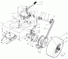 Toro 30102 - Mid-Size Proline Gear Traction Unit, 12 hp, 1990 (0000001-0999999) Ersatzteile AXLE ASSEMBLY