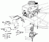 Toro 30102 - Mid-Size Proline Gear Traction Unit, 12 hp, 1990 (0000001-0999999) Ersatzteile ENGINE ASSEMBLY