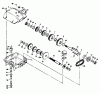 Toro 30102 - Mid-Size Proline Gear Traction Unit, 12 hp, 1990 (0000001-0999999) Ersatzteile PEERLESS TRANSMISSION MODEL NO. 700-039